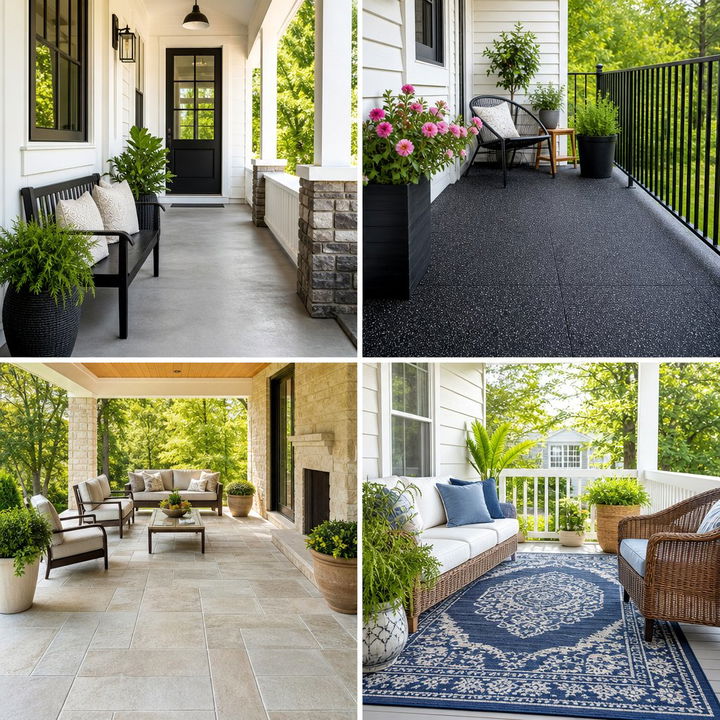 22 Porch Flooring Options Durable Beautiful Materials