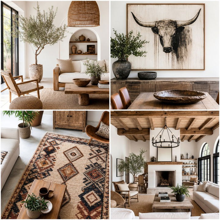 22 Primitive Living Room Ideas for Cozy Rustic Ambiance
