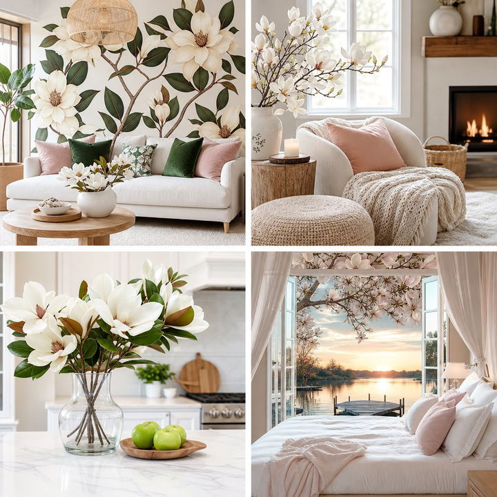 22 Serene Magnolia Bedroom Ideas for Relaxing Retreats