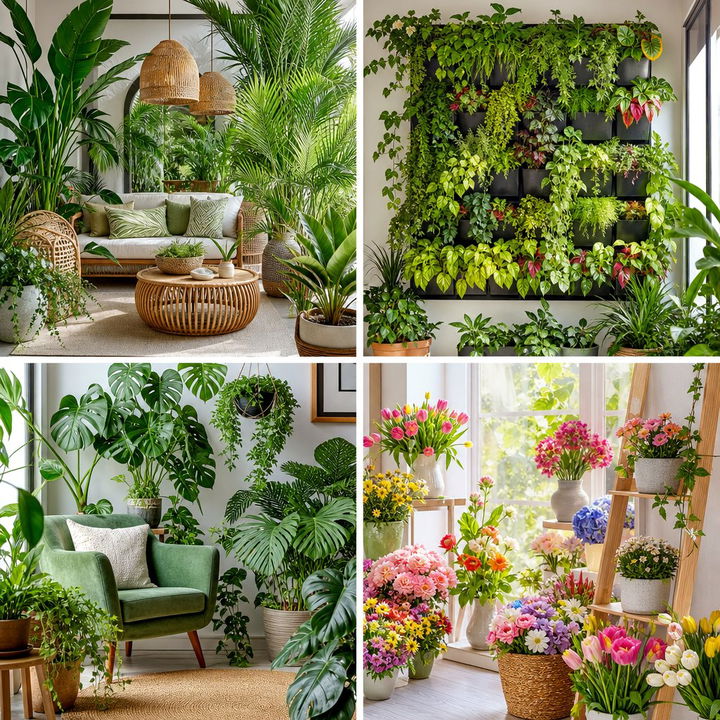 22 Stunning Potted Plant Arrangement Ideas for Indoor Gardens