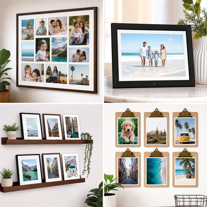 22 Creative Photo Display Ideas to Showcase Your Memories