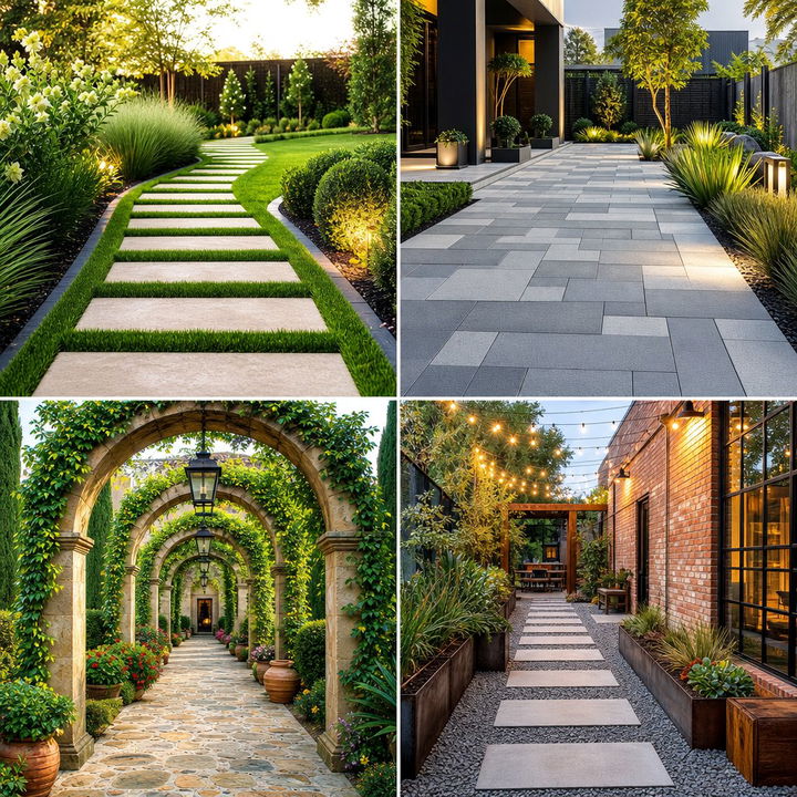 22 Durable Paver Walkway Ideas for Stylish Pathways