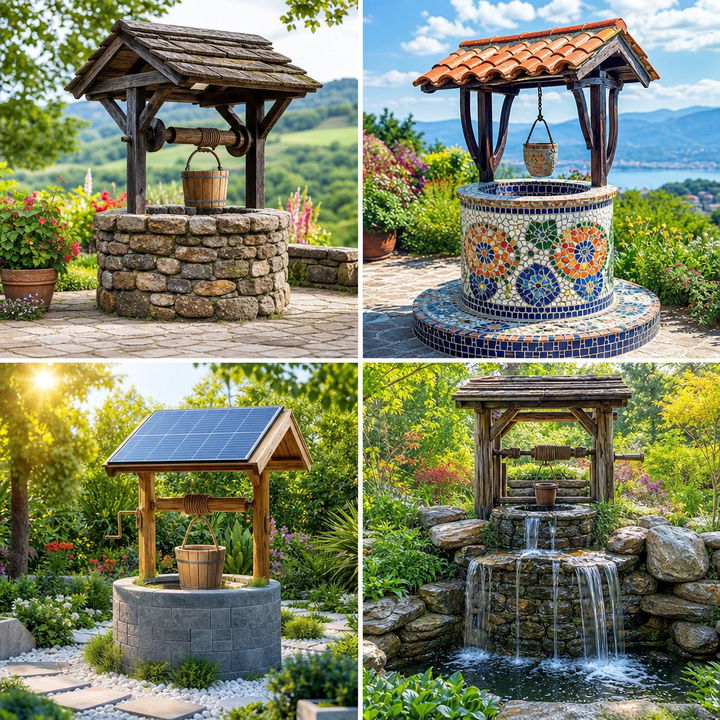 22 Enchanting Wishing Well Garden Ideas for Outdoor Spaces