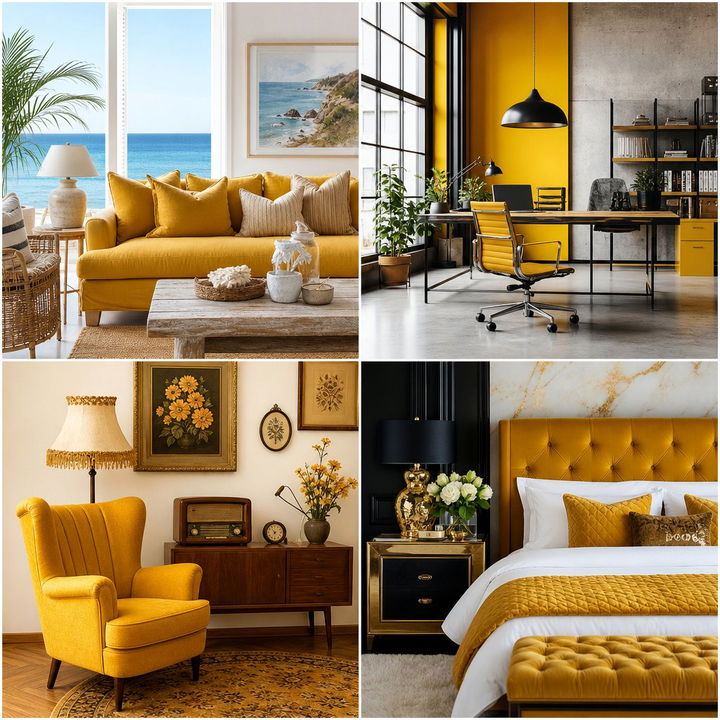 22 Mustard Yellow Front Door Ideas: Welcoming Entryway Style