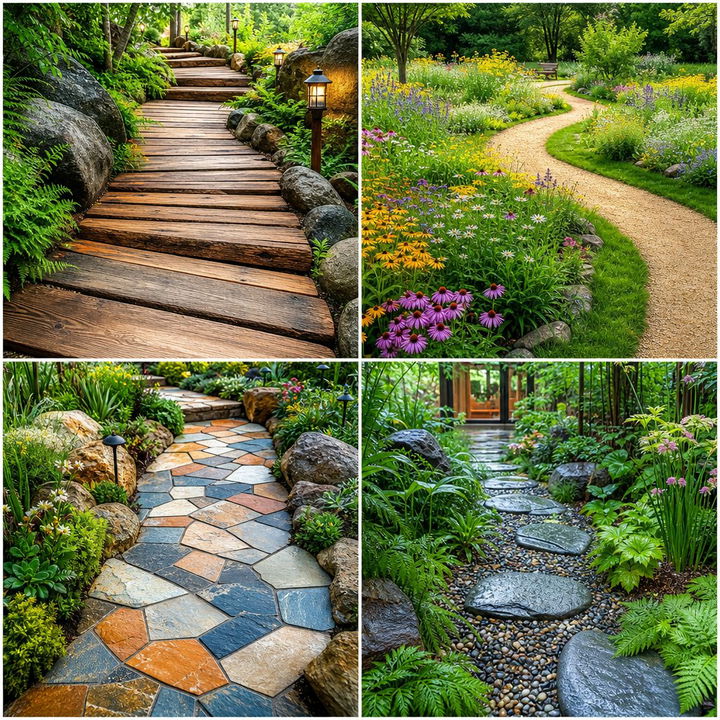 22 Natural Walkway Ideas to Transform Your Garden Path