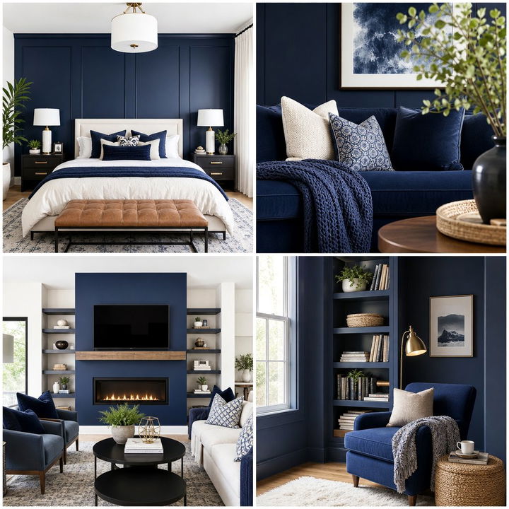 22 Navy Living Room Ideas for Deep, Cozy, and Stylish Spaces