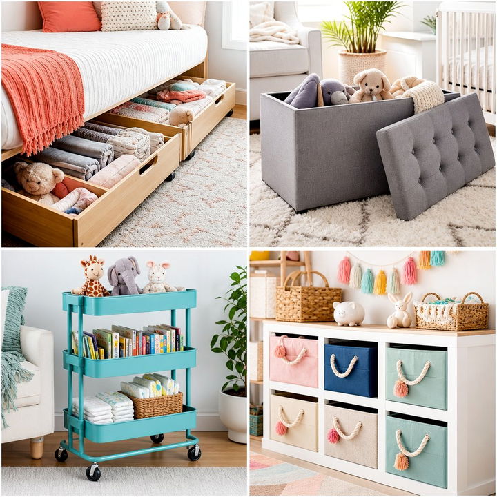 22 Nursery Storage Ideas to Maximize Space and Organization