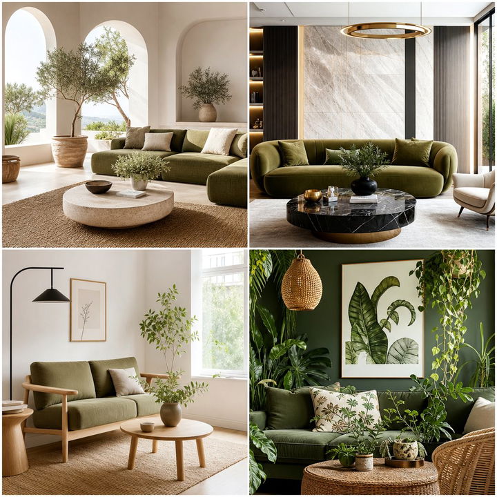 22 Olive Green Bedroom Ideas for Calm Natural Spaces