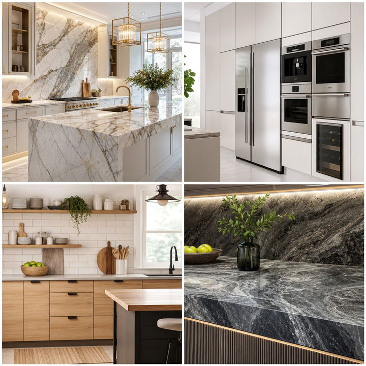 22 Outdoor Kitchen Countertop Ideas for Stylish Cooking