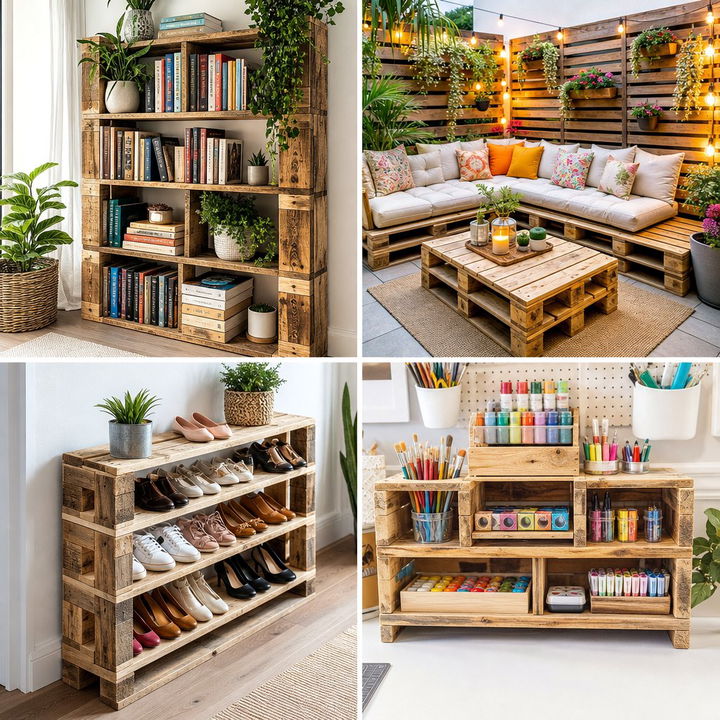 22 Pallet Furniture Ideas for Eco-Friendly Home Decor