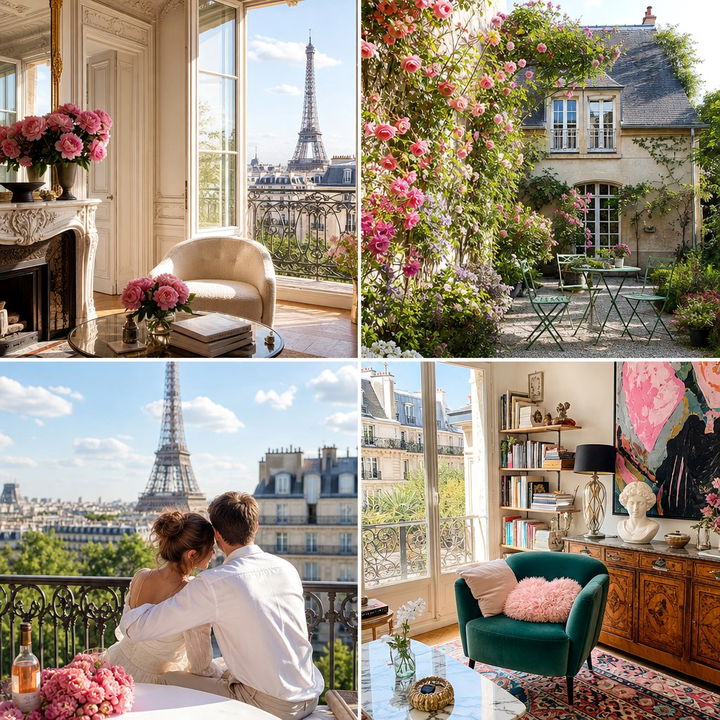 22 Paris-Themed Bedroom Ideas for Romantic and Timeless Style