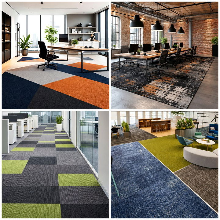 22 Perfect Office Rug Ideas to Define Workspace Areas