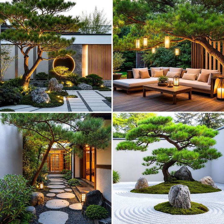 22 Pine Tree Landscape Ideas for Year-Round Natural Beauty