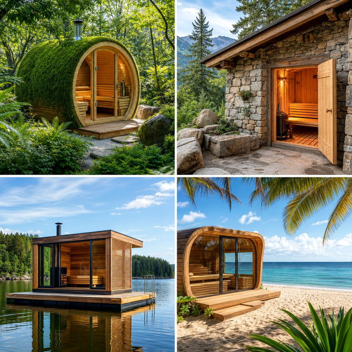 22 Relaxing Outdoor Sauna Ideas for Your Backyard Retreat