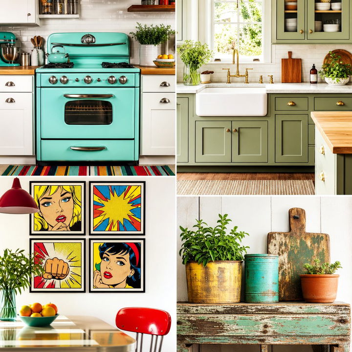 22 Retro Kitchen Ideas for Vintage Charm Revival