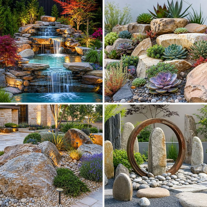 22 Rock Landscaping Ideas for Natural Aesthetics
