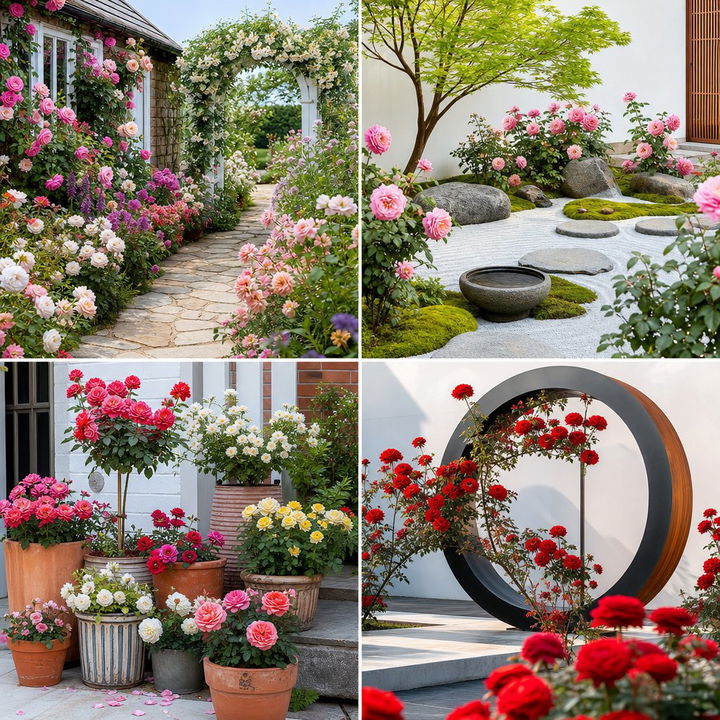 22 Rose Garden Ideas for Blooming Elegance