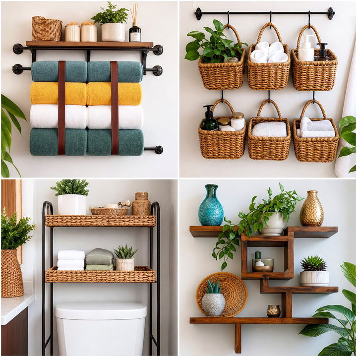 22 Smart Over Toilet Storage Ideas for Organized Bathrooms