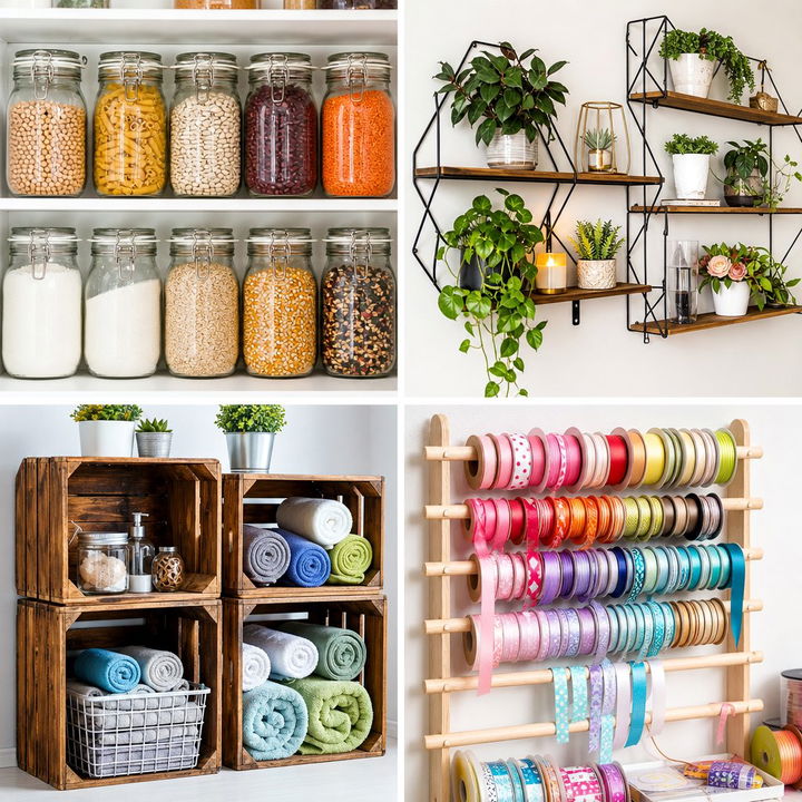 22 Smart Ribbon Storage Ideas for Craft Rooms & Offices