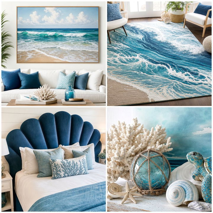 22 Soothing Ocean-Themed Bedroom Design Concepts