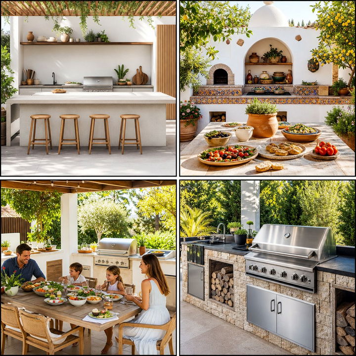 22 Stylish Outdoor Kitchen Designs for Backyard Chefs