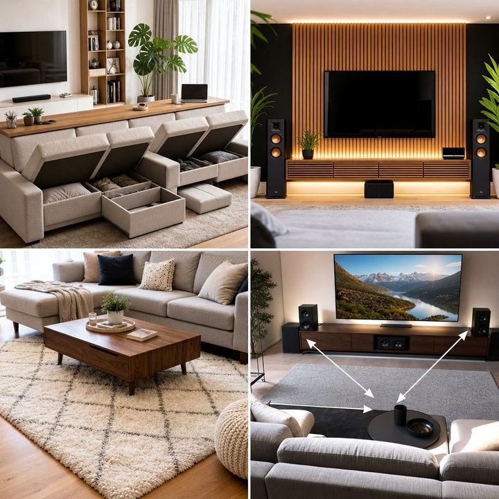 22 Compact Small Media Room Ideas for Ultimate Entertainment