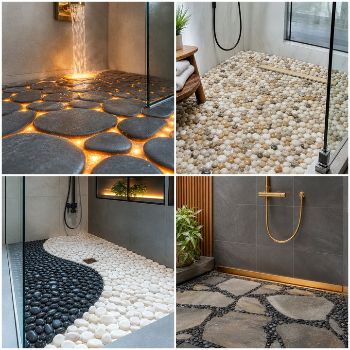 22 Elegant Stone Shower Designs for a Luxurious Bathroom Retreat