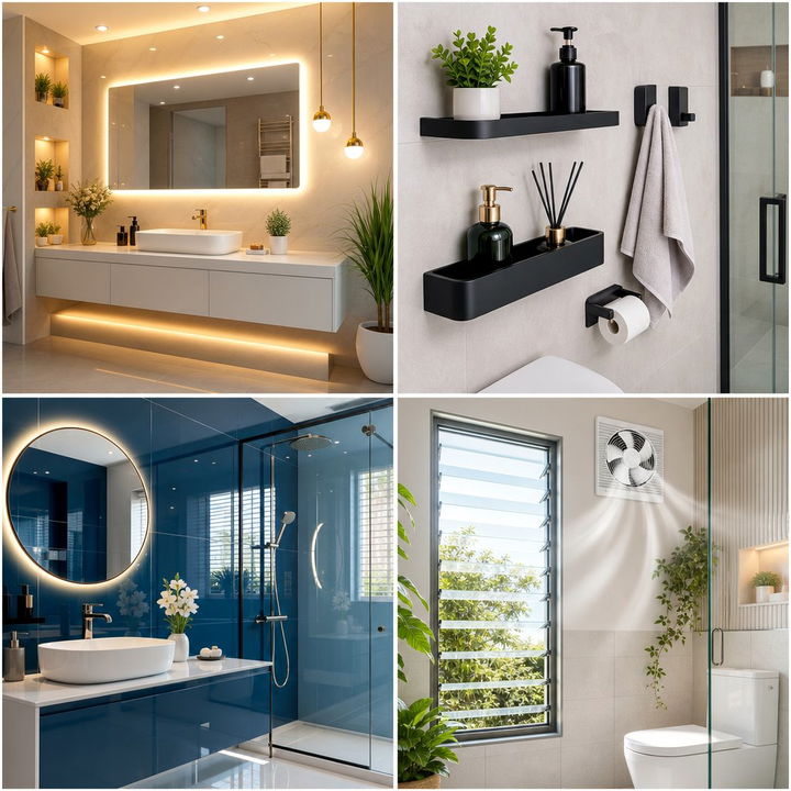 22 Ensuite Design Ideas for Small Bathrooms | Space-Saving Tips