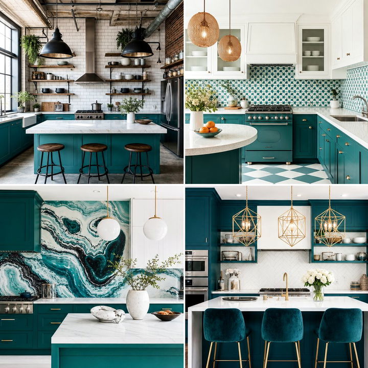 22 Fresh Teal & White Kitchen Ideas for a Crisp, Modern Look