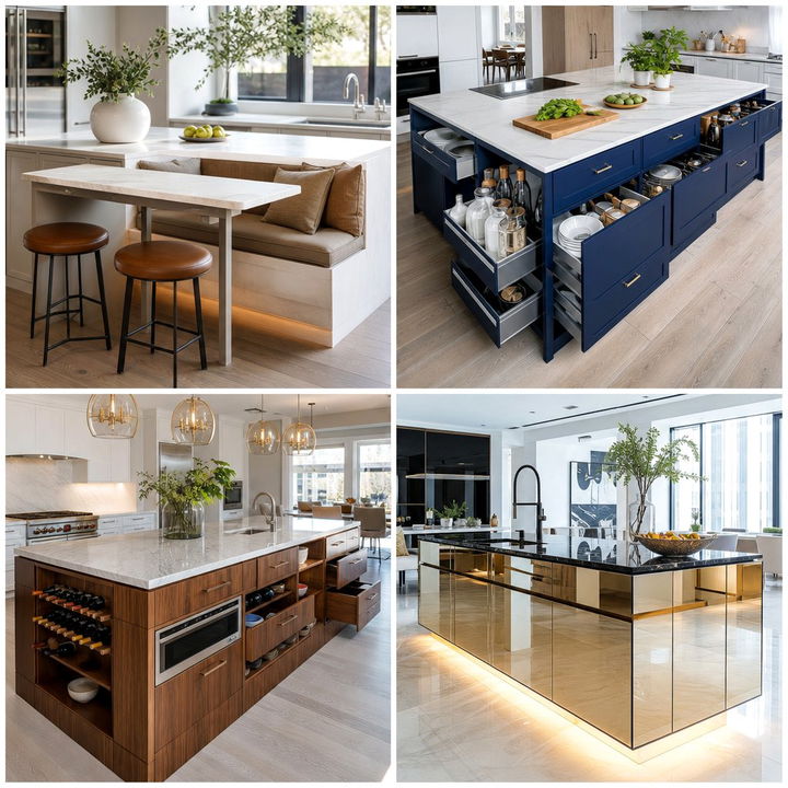 22 Innovative Small Kitchen Island Ideas for Added Functionality