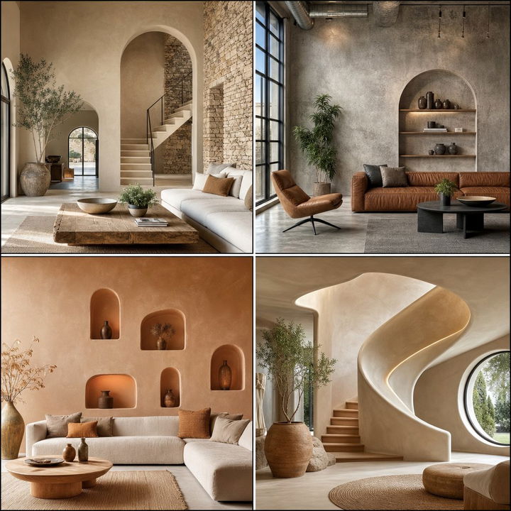 22 Modern Stucco Fireplace Designs to Elevate Your Living Room