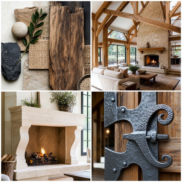 22 Rustic Fireplace Designs for Cozy Home Atmospheres