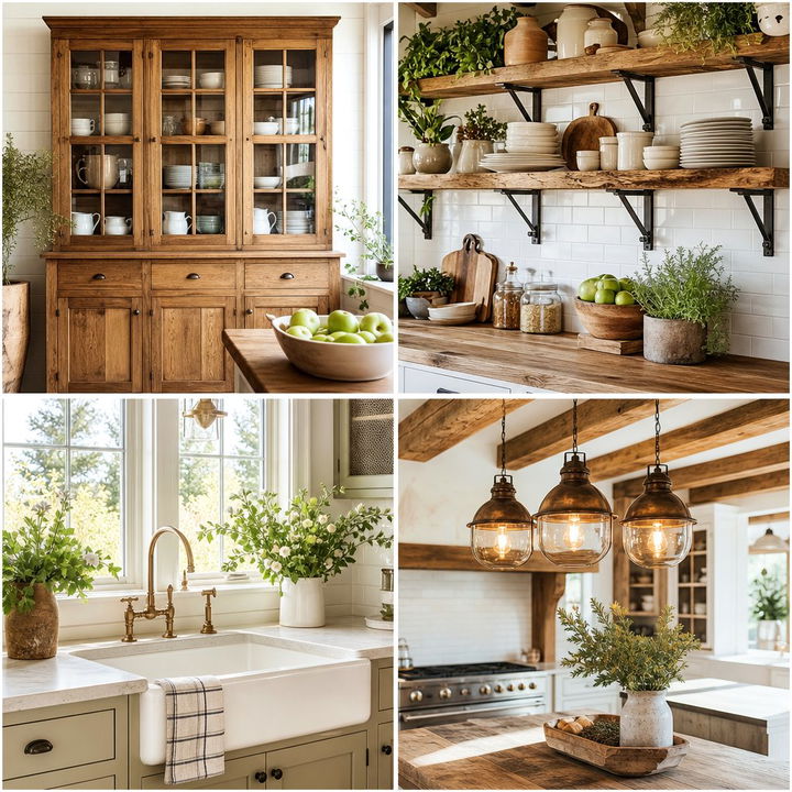22 Rustic White Kitchen Ideas for Farmhouse Elegance