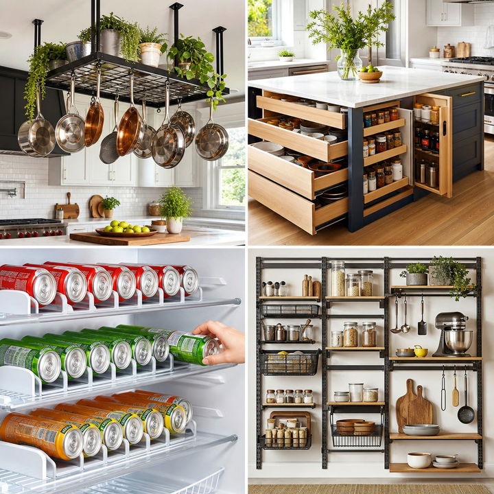 22 Smart Small Kitchen Storage Solutions for Efficiency