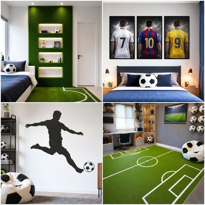 22 Soccer-Themed Bedroom Designs for Sports Enthusiasts