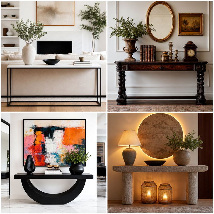 22 Sofa Table Decor Ideas for Stylish Living Rooms