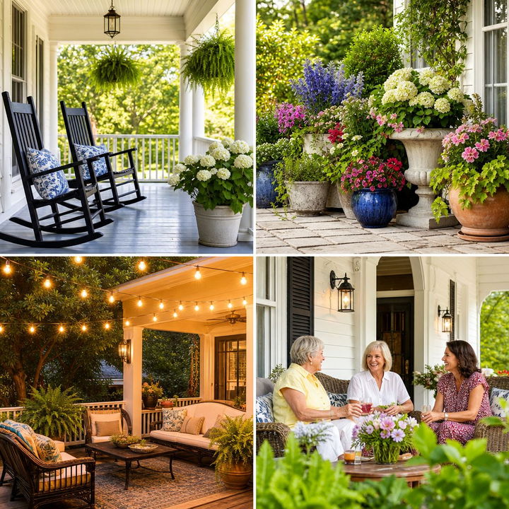 22 Southern Front Porch Ideas for Welcoming Entryways