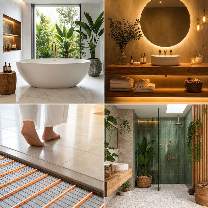 22 Spa-Like Bathroom Ideas for a Relaxing Retreat