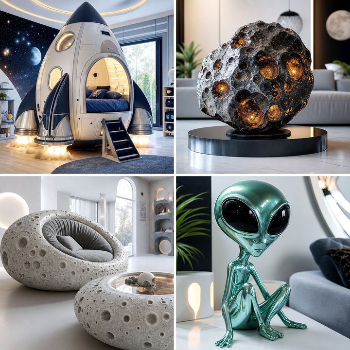 22 Space-Themed Room Ideas for Cosmic Interiors
