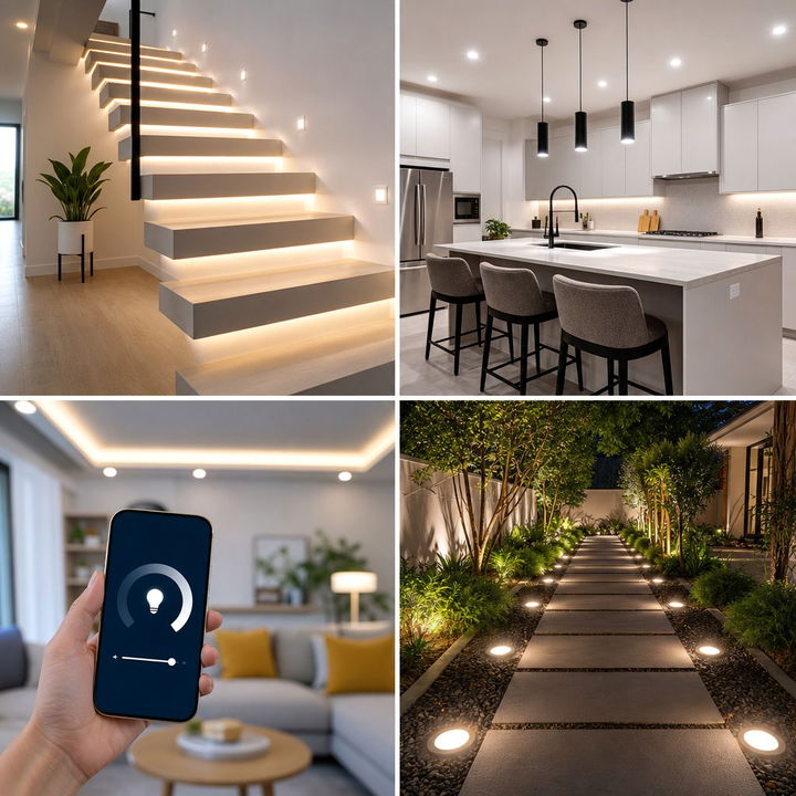 22 Staircase Lighting Ideas for Ambiance and Functionality