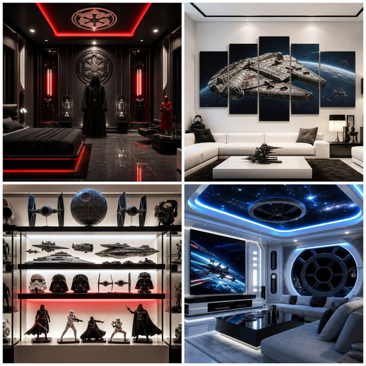 22 Star Wars Man Cave Ideas for Ultimate Fan Spaces