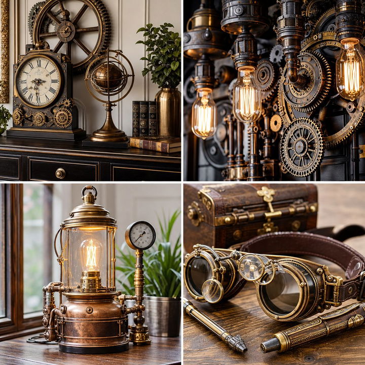 22 Steampunk Bedroom Ideas for Industrial Elegance