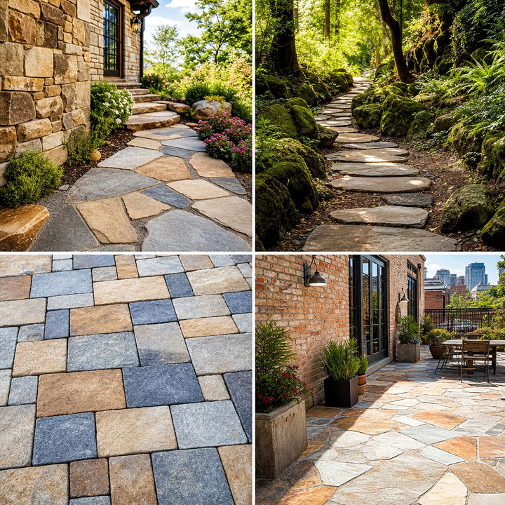 22 Stepping Stone Walkway Ideas for Charming Paths