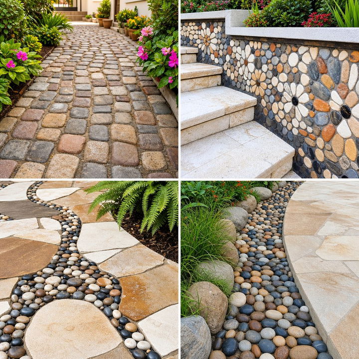 22 Stone Garden Edging Ideas to Define Landscapes