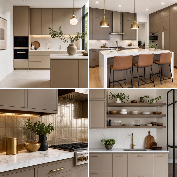 22 Stunning Taupe Kitchen Cabinet Design Ideas for 2024