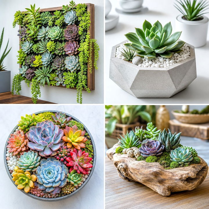 22 Succulent Garden Ideas for Easy-Care Greenery
