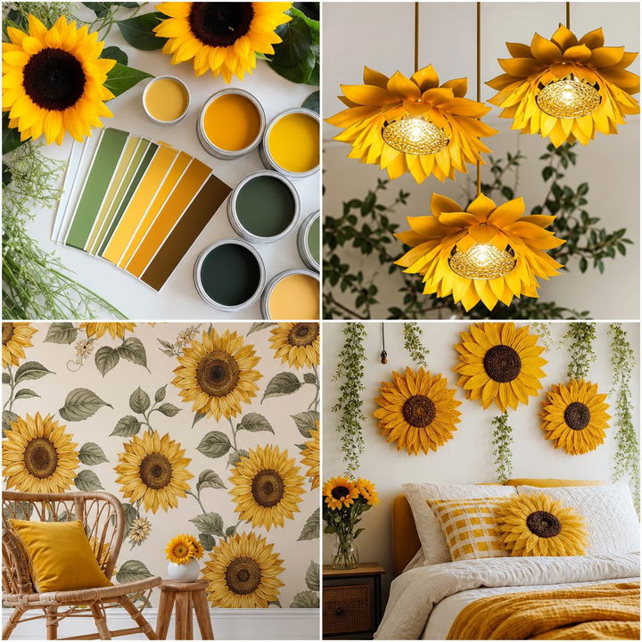 22 Sunflower Bedroom Themes for Cheerful Decor