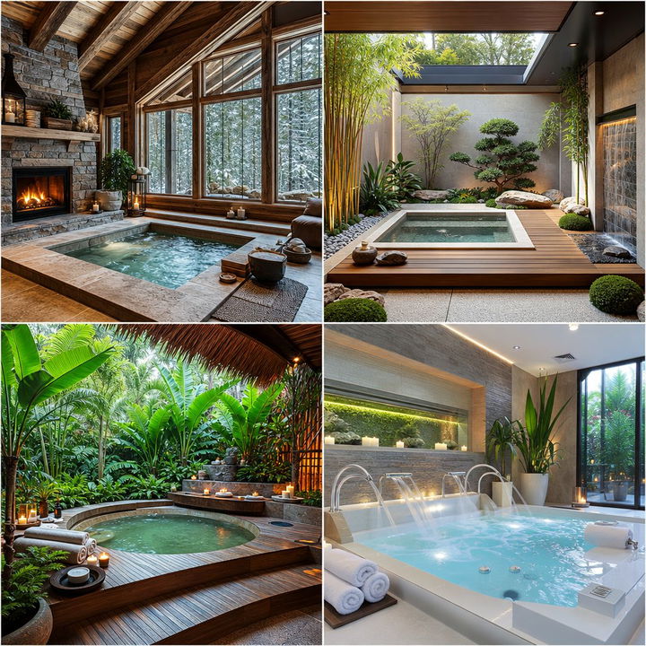 22 Sunken Hot Tub Ideas for Relaxing Outdoor Escapes