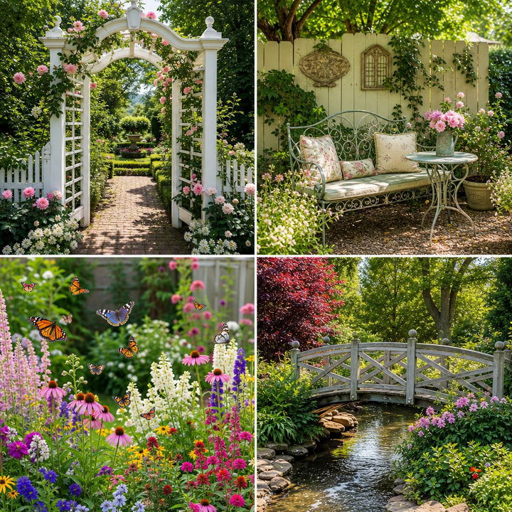22 Enchanting Vintage Garden Ideas for a Nostalgic Oasis