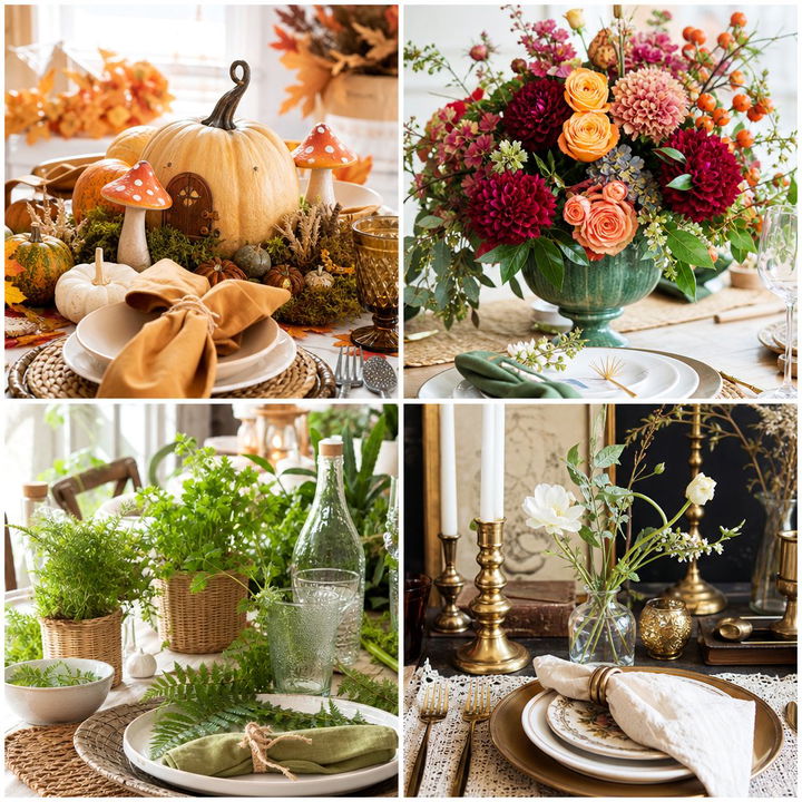 22 Festive Thanksgiving Table Setting Ideas for Gatherings